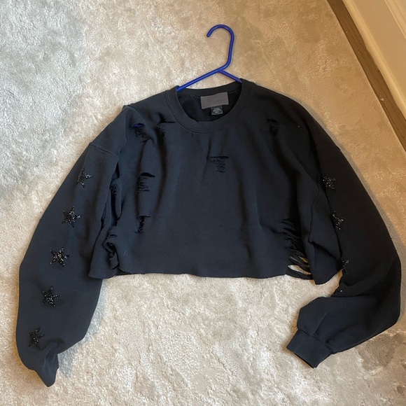 Carmar Cropped Sweater - Picture 1 of 4